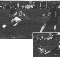 <p>
	V&iacute;kingur - Brei&eth;ablik &aacute;ri&eth; 1991. Steind&oacute;r El&iacute;sson skorar seinna mark Blika. Brei&eth;ablik vann 2-0. Mynd: Morgunbla&eth;i&eth;</p>
