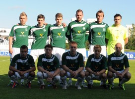 <p>
	Byrjunarli&eth;i&eth; sem vann Rosenborg 2-0 &iacute; forkeppni Meistaradeildar Evr&oacute;pu &aacute; K&oacute;pavogsvelli mi&eth;vikudaginn 20. j&uacute;l&iacute;, 2011.&nbsp;</p>
