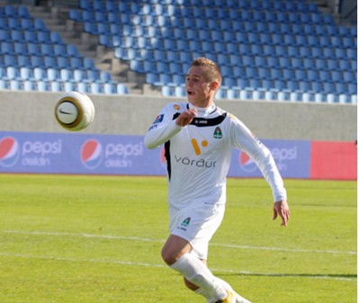 <p>
	2011 Fram - Brei&eth;ablik 1 - 0. &nbsp;&Aacute;rni Vilhj&aacute;lmsson &iacute; stu&eth;i. &nbsp;Mynd: Snorri Sturluson - Sport.is<br />
	&nbsp;</p>
