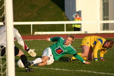 <p>
	2005 Brei&eth;ablik - Fj&ouml;lnir 1 - 0. &nbsp;Gunnar &Ouml;rn J&oacute;nsson.</p>
