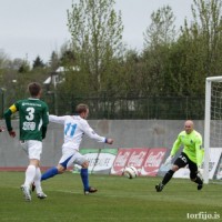 <p>
	2012 Brei&eth;ablik - Fram 0 - 2. &nbsp;Sigmar me&eth; gl&aelig;silega v&ouml;rslu &thorn;arna. &nbsp;Mynd: Torfi J&oacute;hannsson - F&oacute;tbolti.net</p>
